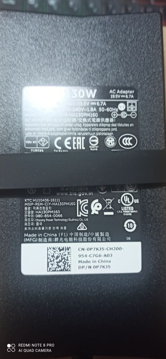 Док-станция Dell Dock WD15