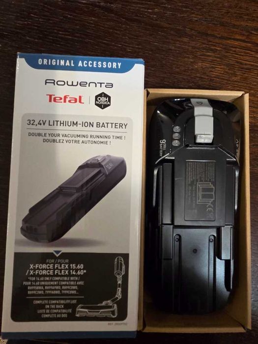 Oryginalna bateria odkurzacza 32,4V 2500mAhTefal / Rowenta