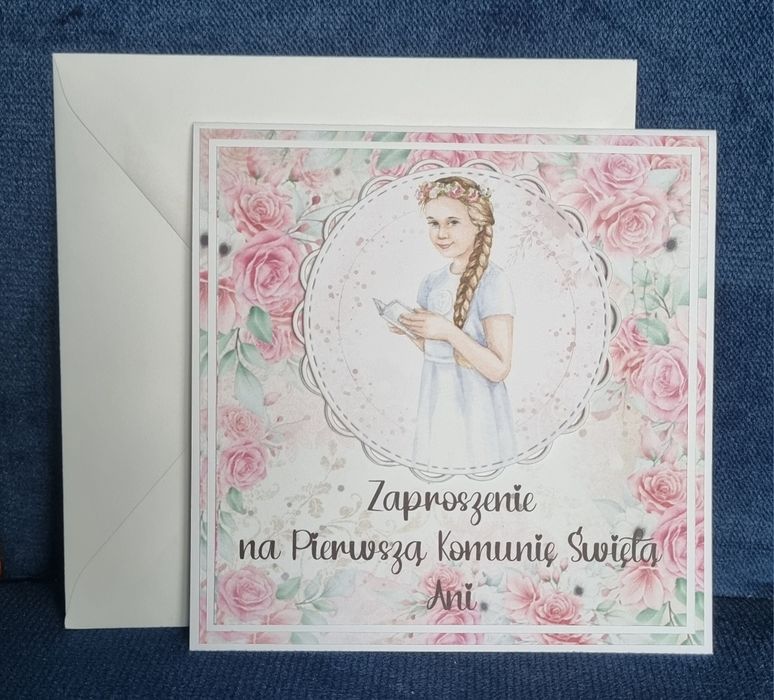 Zaproszenie na Komunię Świętą