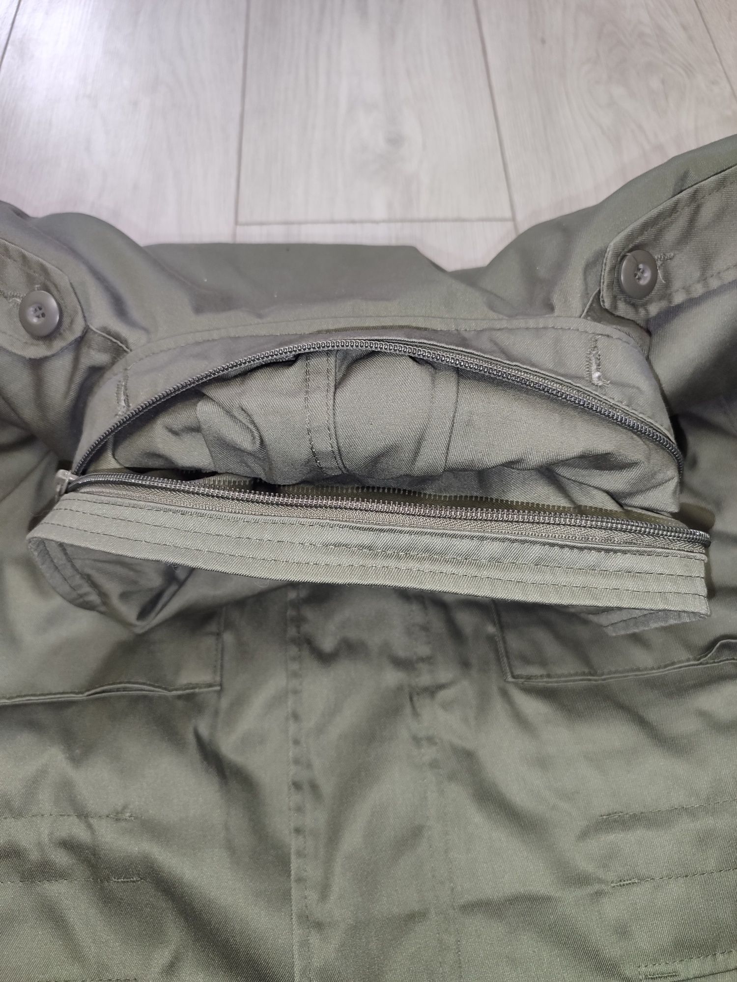 M65 куртка / Mil-Tec/ с капюшоном / олива /Military / M