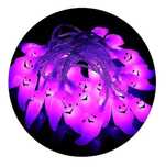 Lampki LED łańcuch świetlny 30 diod duchy Hallowee