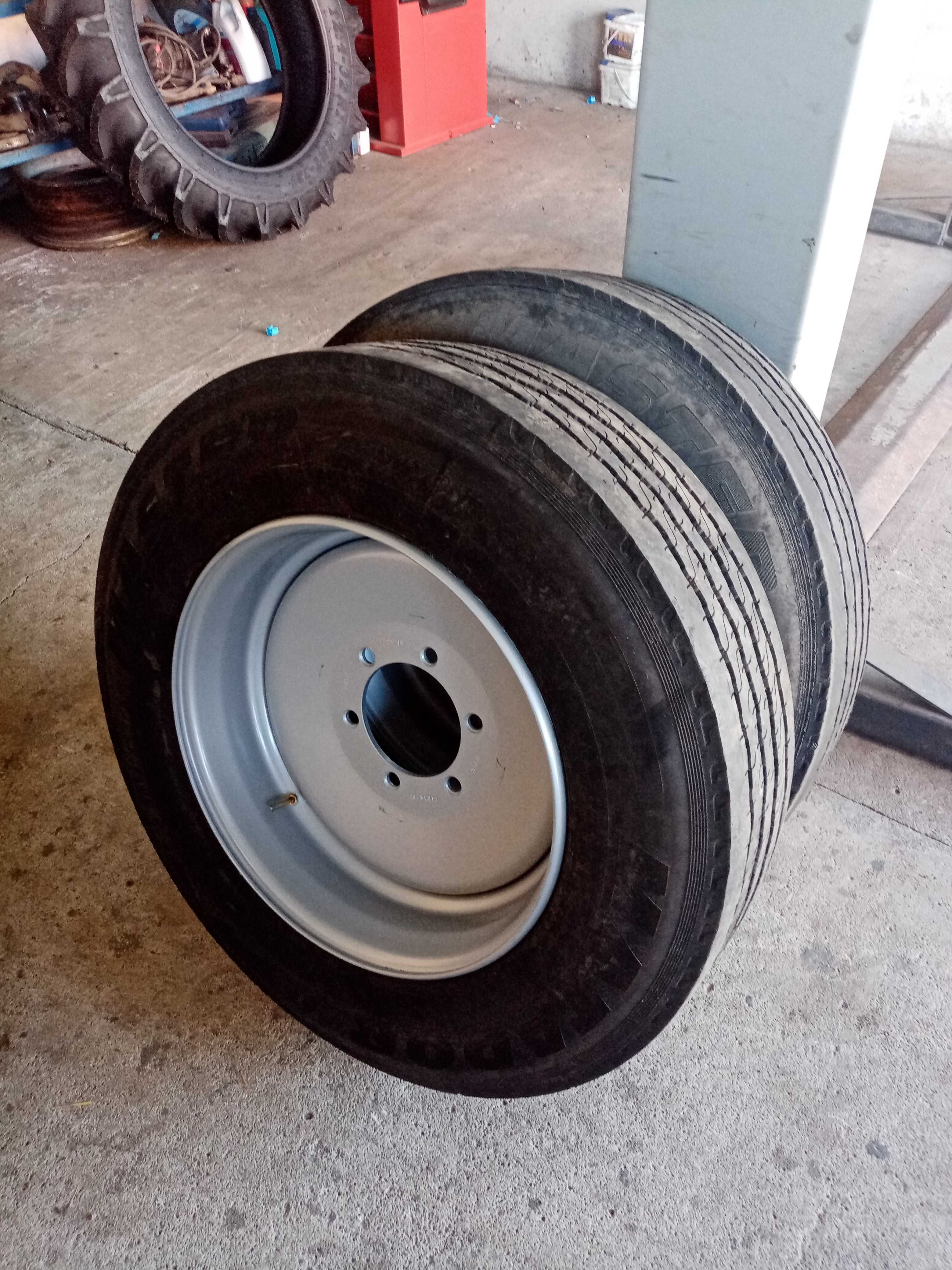 Koła 6 otworów do przyczep d45 d46 d47 zamienik opon 825R20