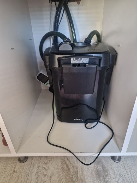 Akwarium Panoramiczne 240L 120x40x50 + Szafka + Filtr + Akcesoria