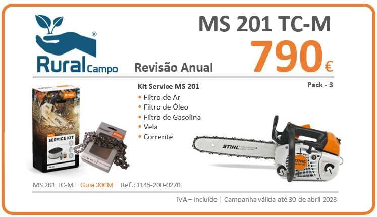 Motosserra Profissional MS201 TC-M