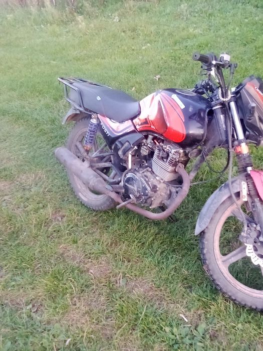 Продаєця мустанг фоксі 150 кубів з балансу валом детелі за номером