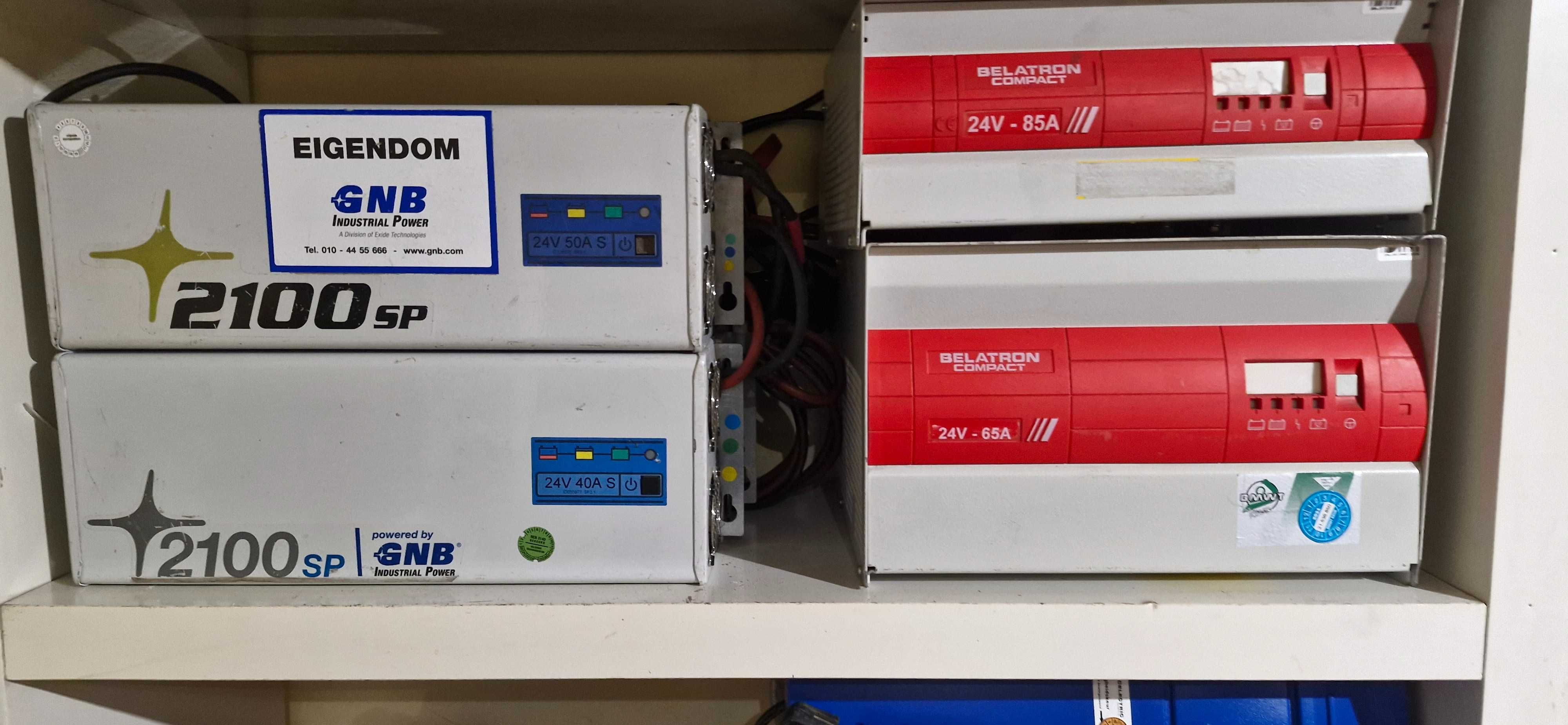 Prostownik 24V65A z systemem napowietrzania