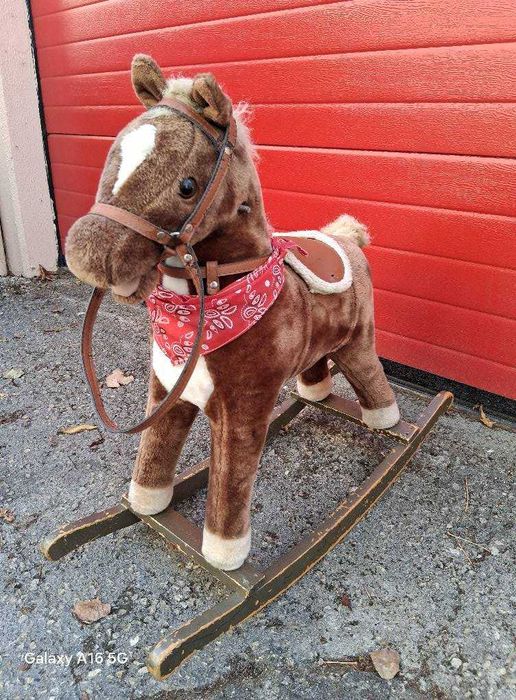 Baloiço Cavalinho para Bebé/Criança - VINTAGE