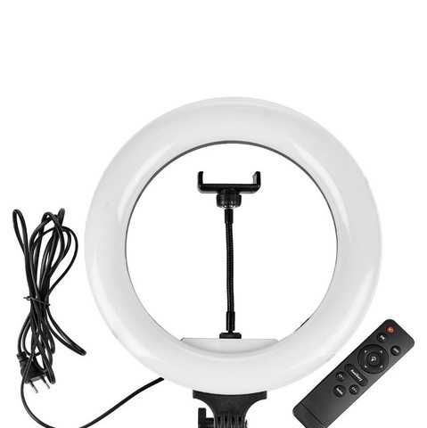 Lampa pierścieniowa 70W ring statyw 220cm pilot