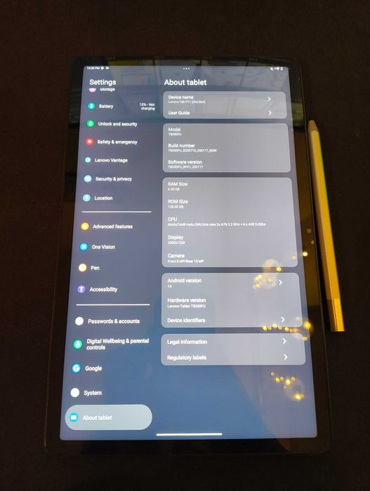 Lenovo Tab P11 (2 generacja)