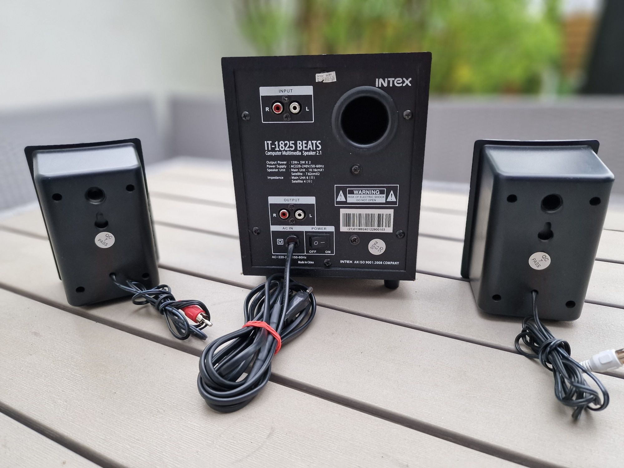 Zestaw głośników komputerowych INTEX IT-1825 Beats 2.1