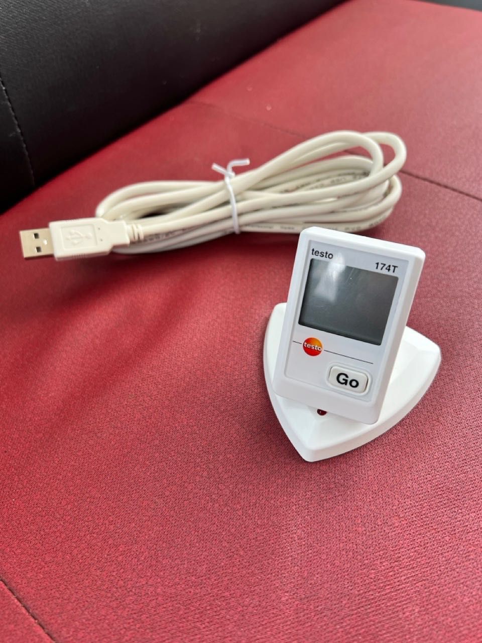 Rejestrator temperatury "Testo 174T" wraz z interfejsem USB