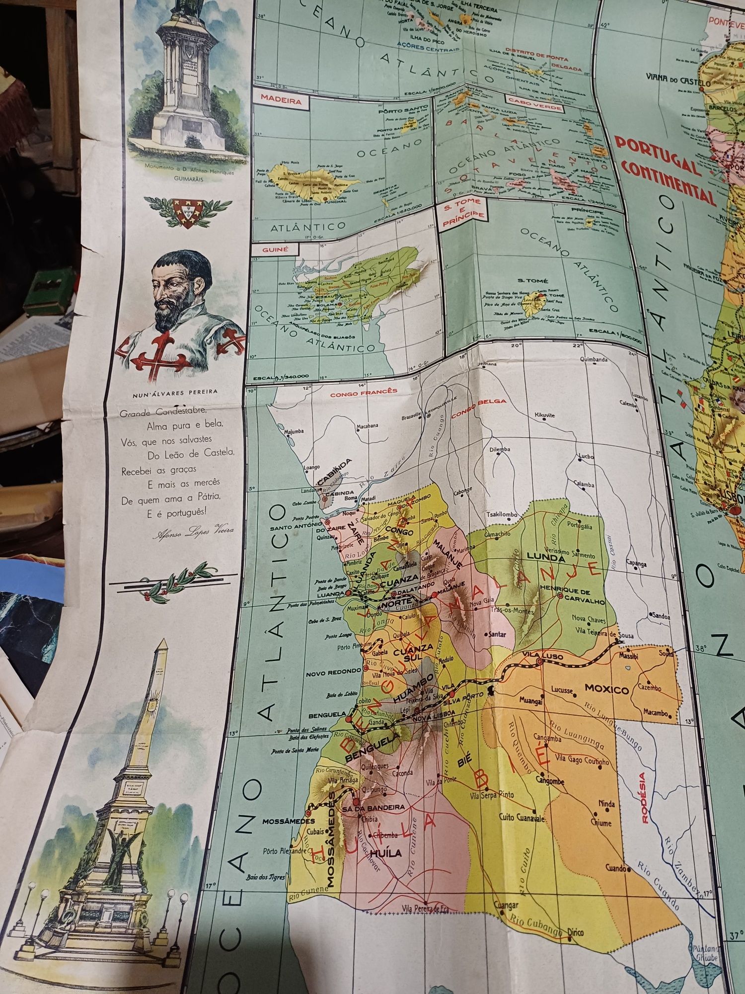 Mapa insular antigo