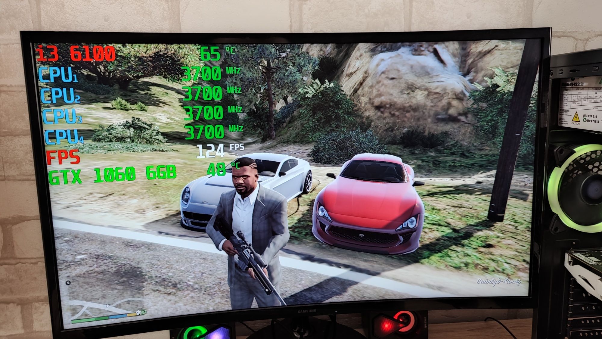 Игровой ПК GTX 1060 6GB CS 2 GTA5 WOT fortnite RUST dota2
