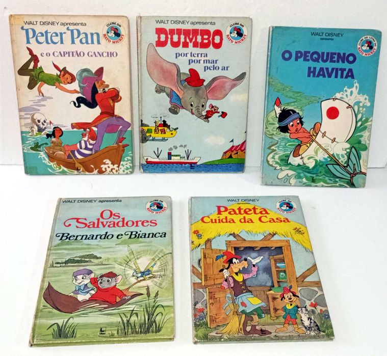 Livros da Coleção - Clube do Rato Mickey - Disney