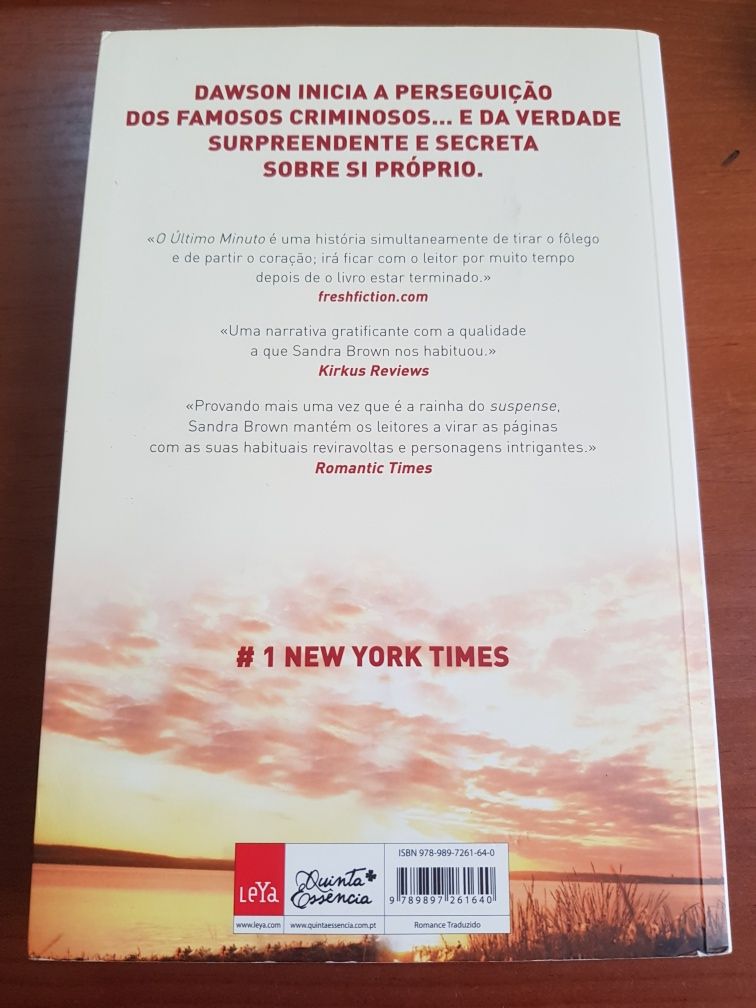 O Último Minuto - Saandra Brown