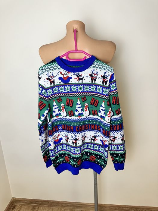 Sweterek swiąteczny rozmiar 140 cm Primark