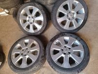 Koła felgi aluminiowe 17 opel 5×110 r17 opony letnie 225/45 r17