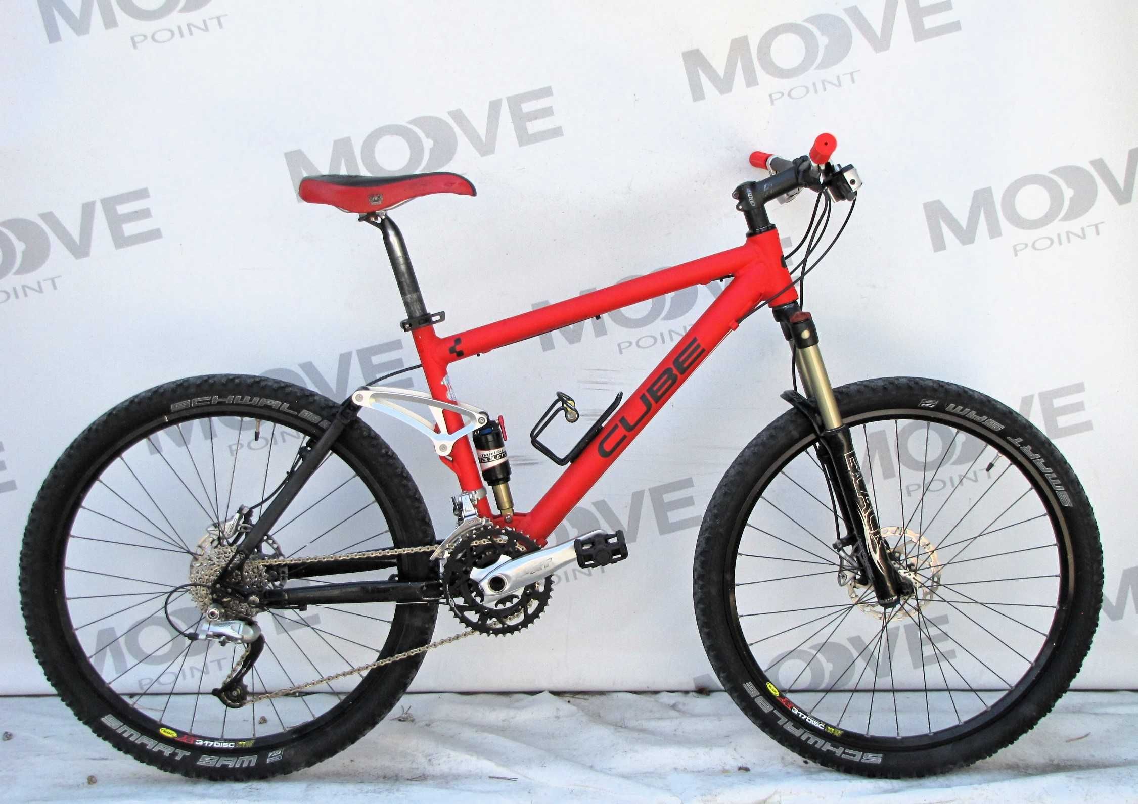 Świetny Full CUBE! DEORE XT , MAnitou, Mavic, Tarcze! Db stan!