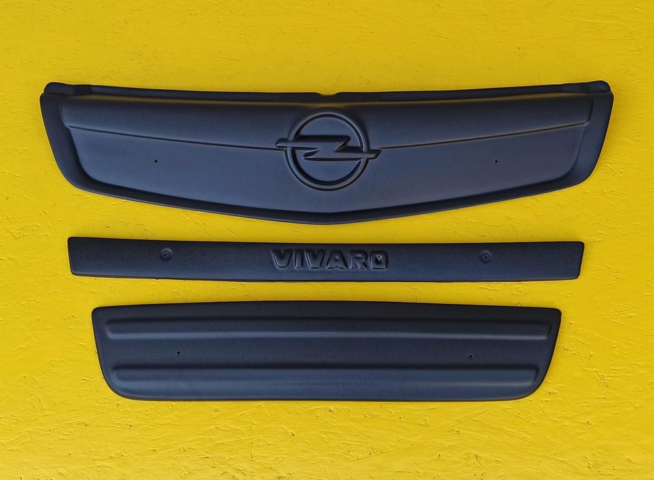 Зимняя накладка заглушка радиатора на Opel Vivaro Опель Виваро 07-14р
