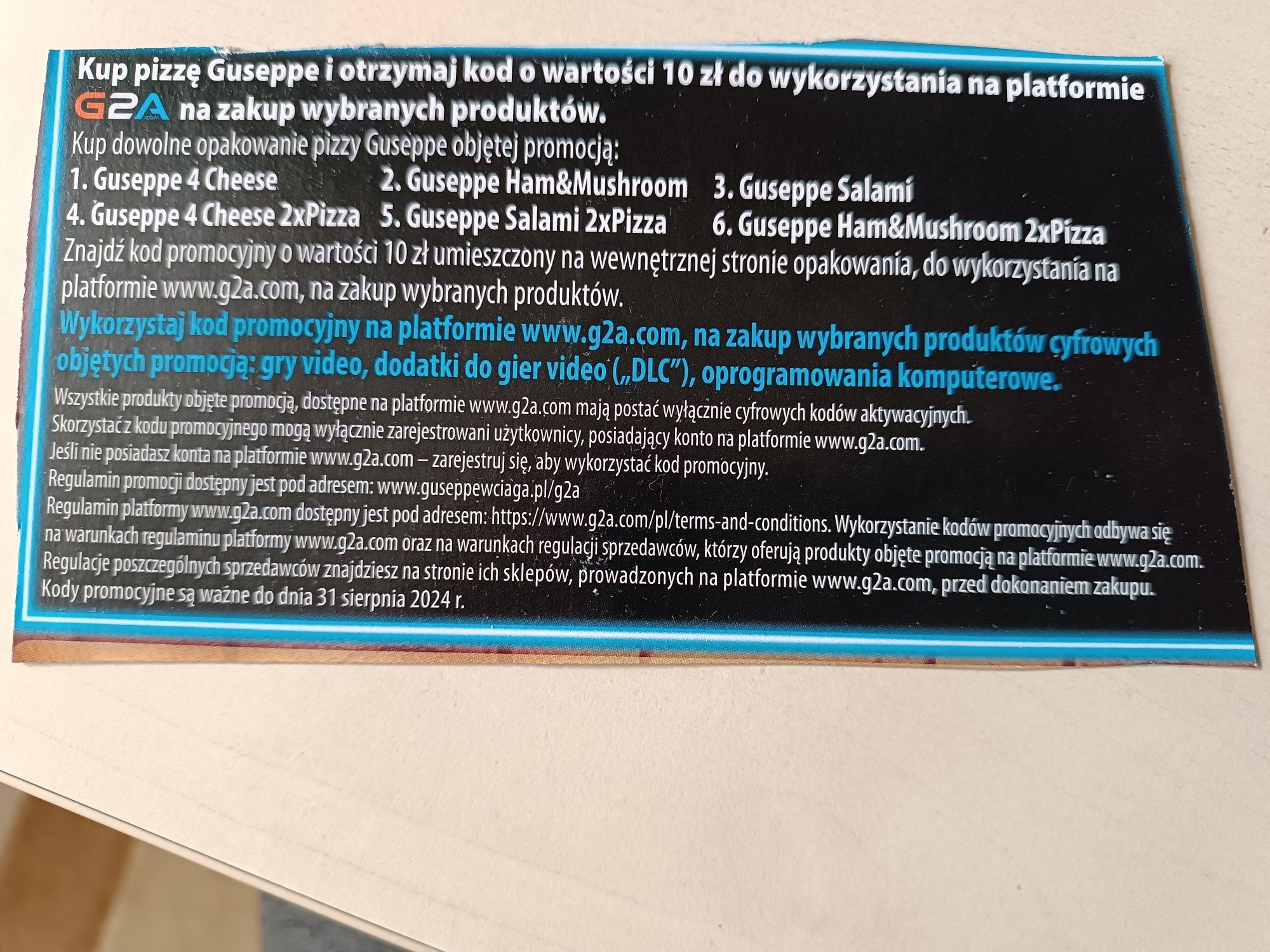 5 kodów na G2A o wartości 50zł na gry PC, Xbox, ps5 itp.