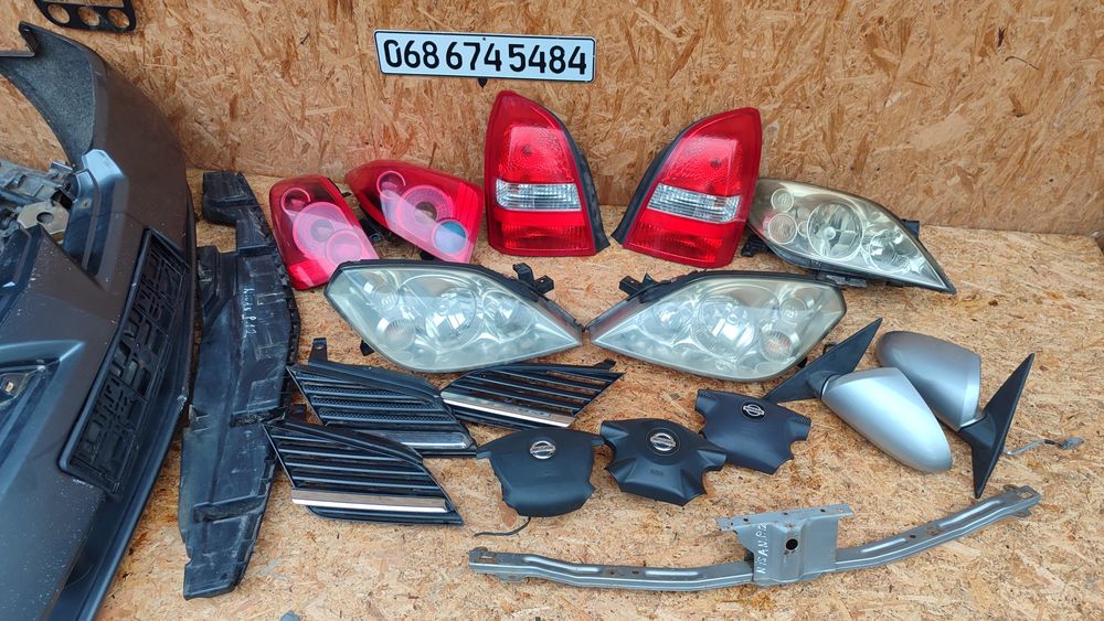 Фари лфхтар крило бампер  Nissan primera p12