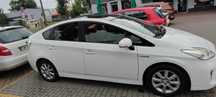 Toyota Hybryda Prius III rok 2014, dach panoramiczny, solary