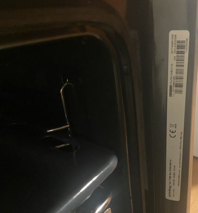 Zestaw do zabudowy piekarnik i płyta grzewcza Privileg