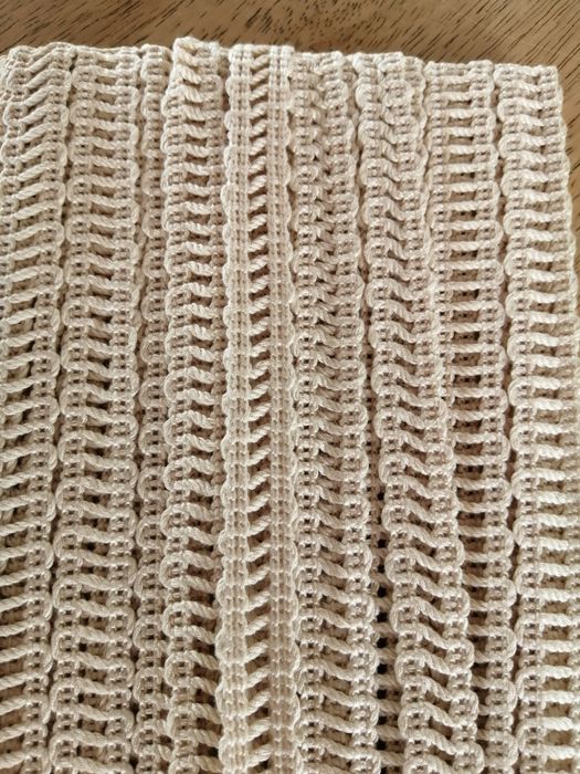 Fita galão algodão beje para artesanato e DYI novo