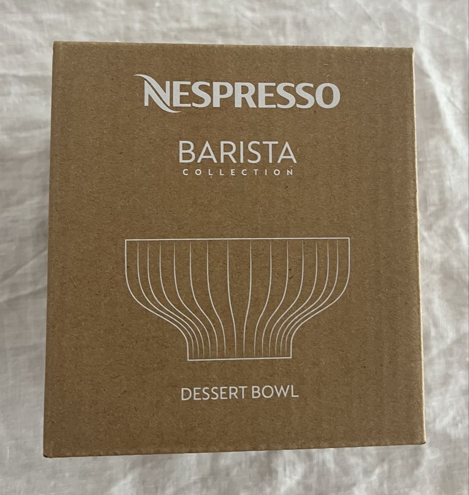 Conjunto de 2 tigelas de sobremesa de vidro Nespresso Affogato