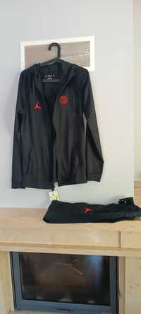 (r. S) JORDAN Nike PSG Strike Hooded Tracksuit dres czarny DN1254, 011