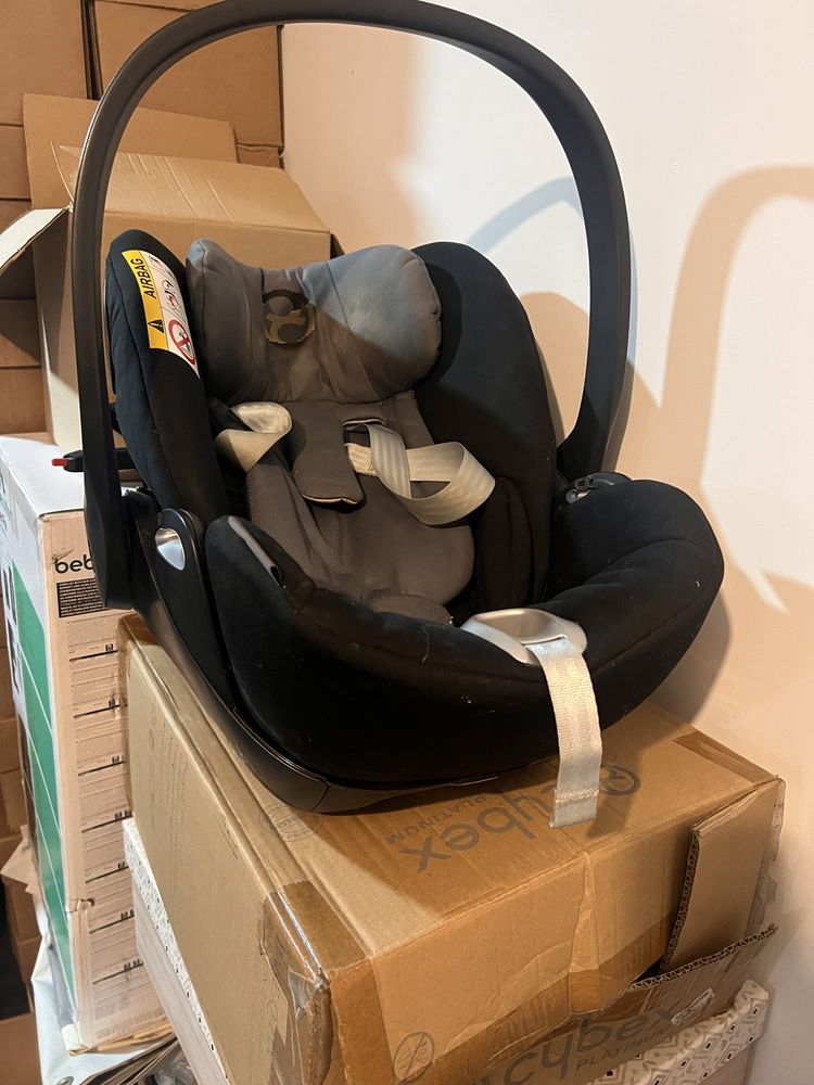 cybex cot  CYBEX Platinum Cloud T i-Size + aplicador isofix