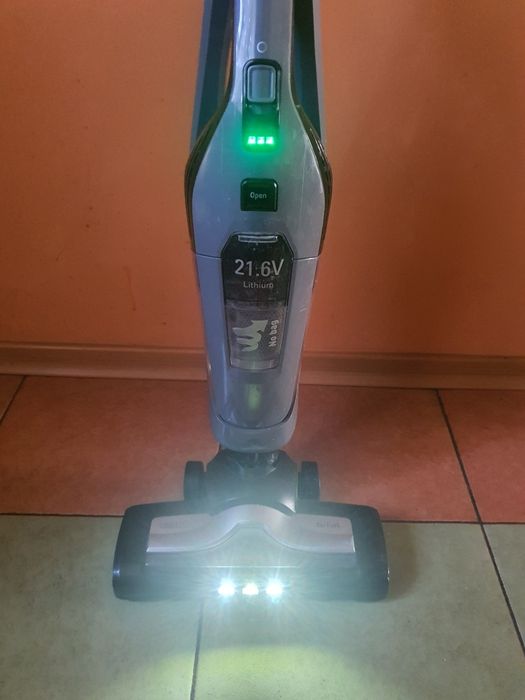 Odkurzacz bezprzewodowy Tefal Dual Force 2in1, sprawny.