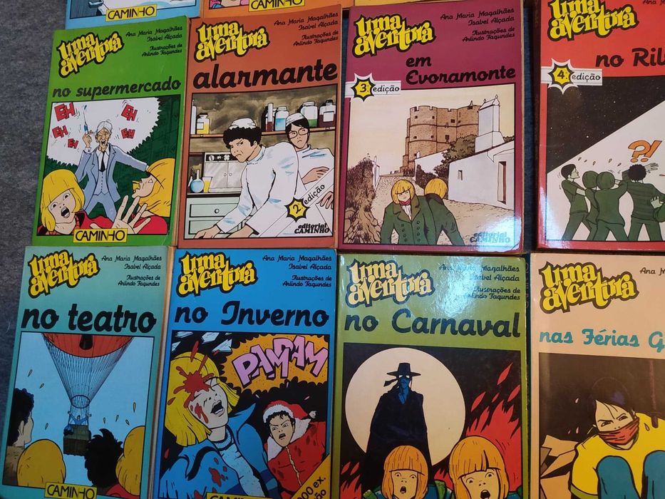 Livros juvenis (UMA AVENTURA; OS CINCO; OS SETE),  2  em INGLÊS