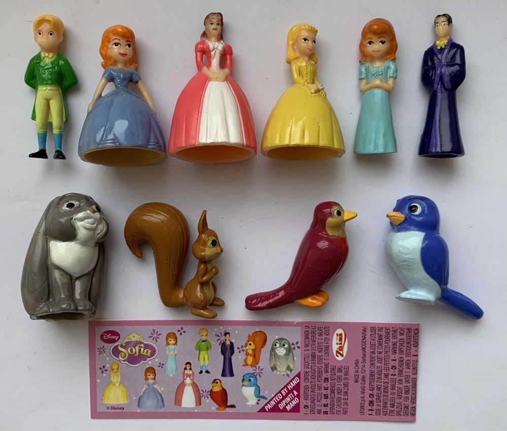 Серия игрушек типа киндер Принцесса София от Заини