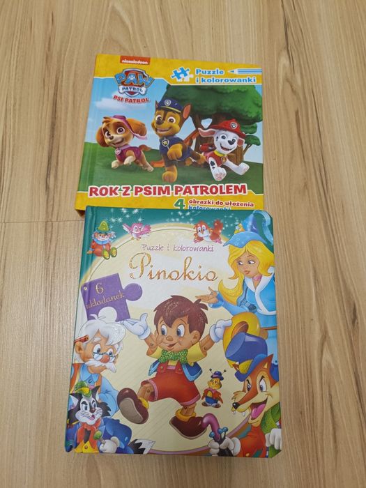 Książki z puzzlami