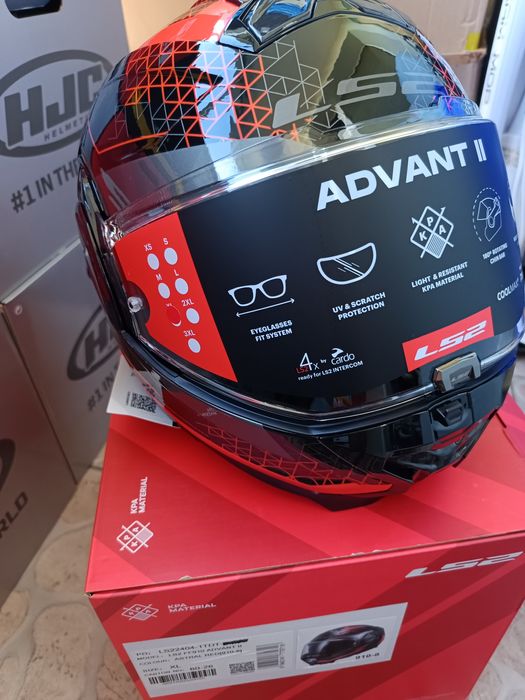 Kask motocyklowy LS2 FF910 ADVANT II ASTRAL RED.