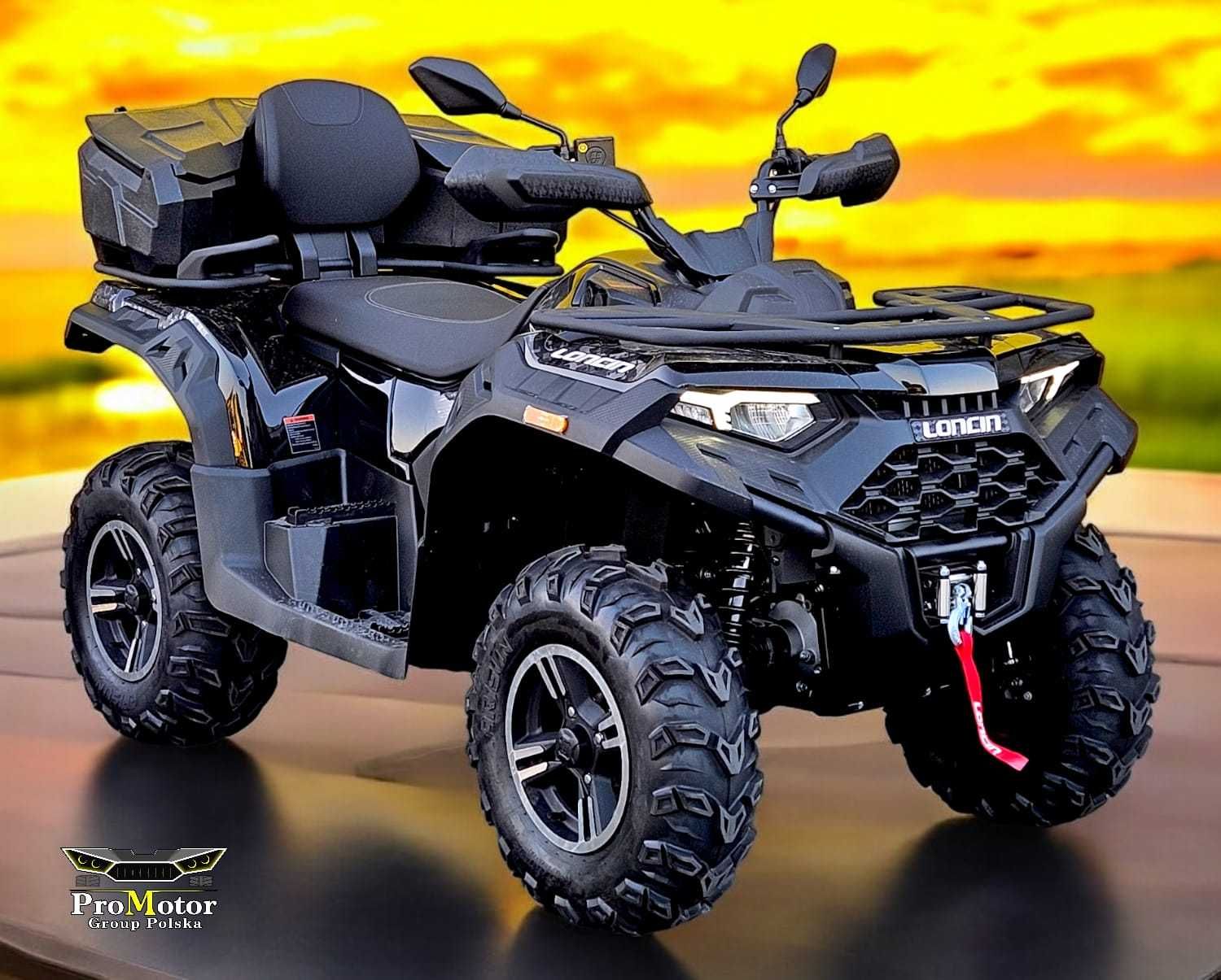 LONCIN XWOLF 550L EPS //  kufer pług / wspomaganie / ProMotor / 2024 /