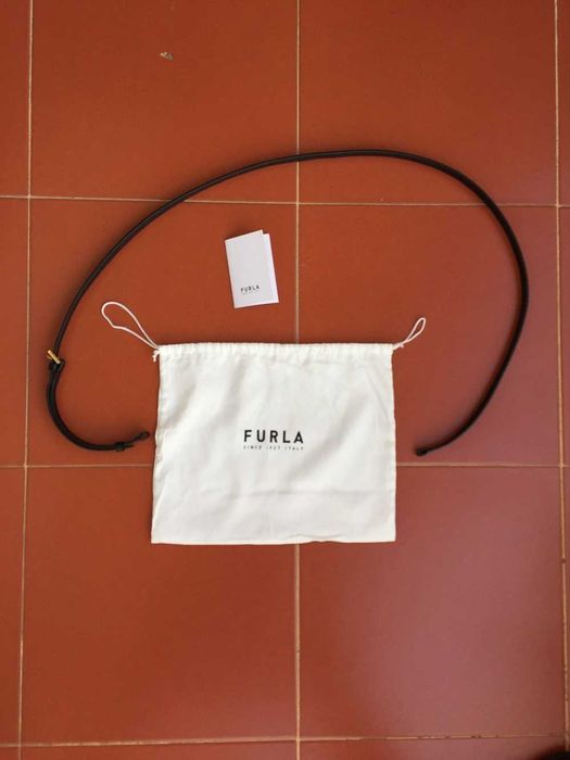 Alça preta fina para carteira FURLA -- só  alça