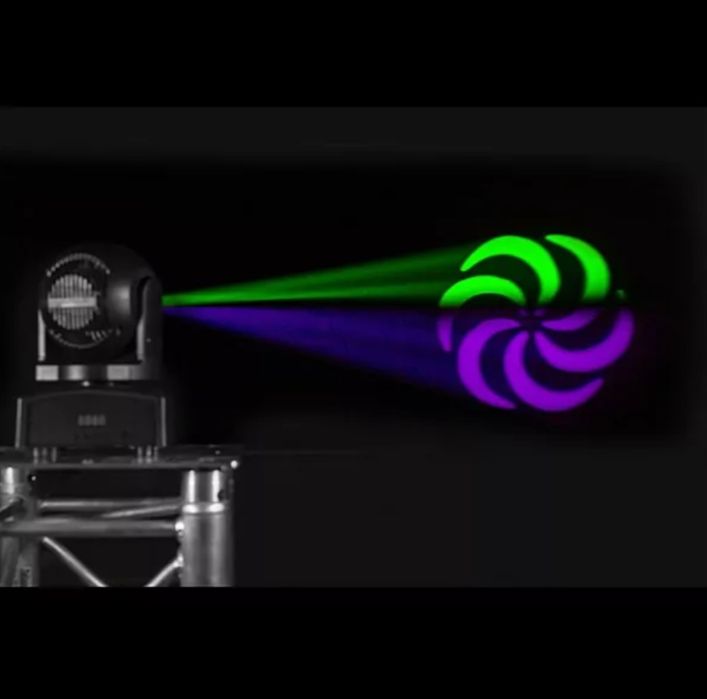 8 UNIDADES BEAMZ Moving Head MHL75 Hybrid Spot/Wash