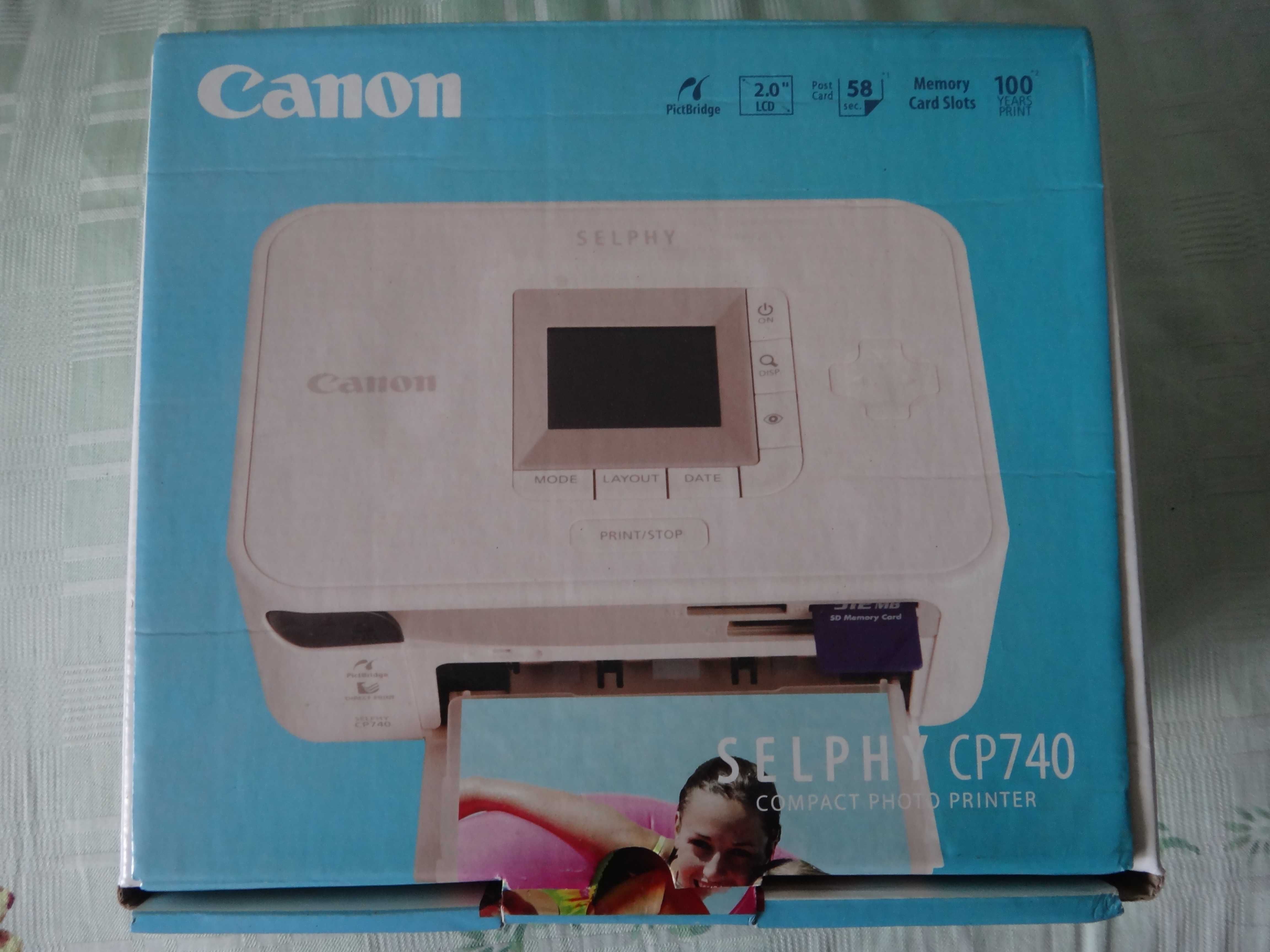 принтер сублімаційний Canon SELPHY CP-740
