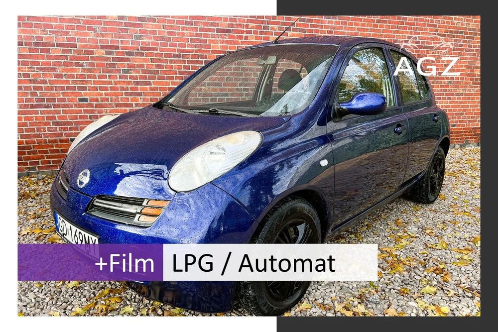 Nissan Micra Automat LPG Klima Gwarancja w cenie Warszawa #VKAV