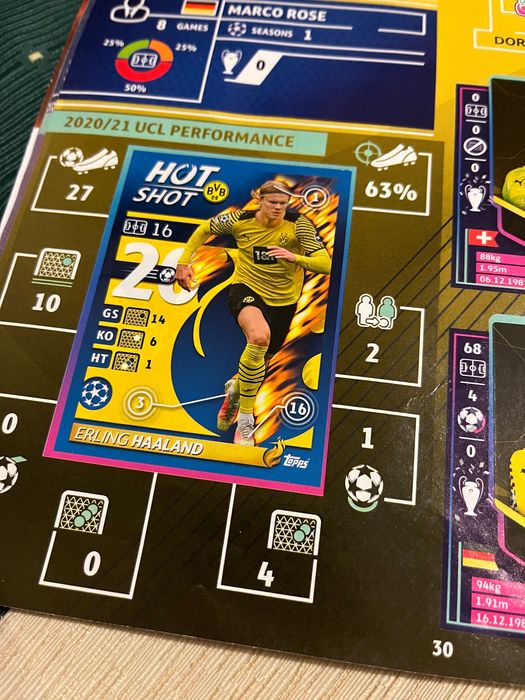 Caderneta Champions Topps