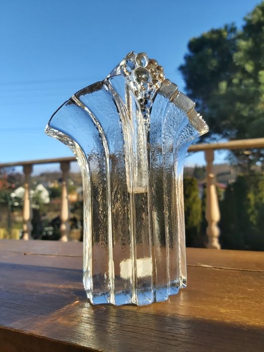 Wazon solifleur z grubego szkła Rastal Noblesse Glas.