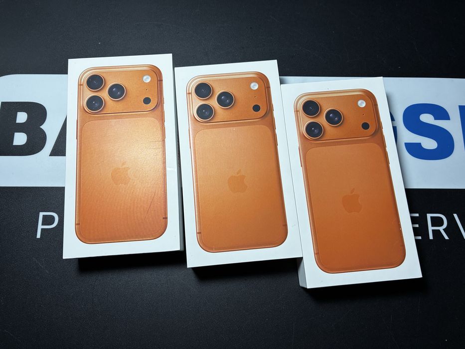Nowy Apple iphone 17 Pro 256GB Orange