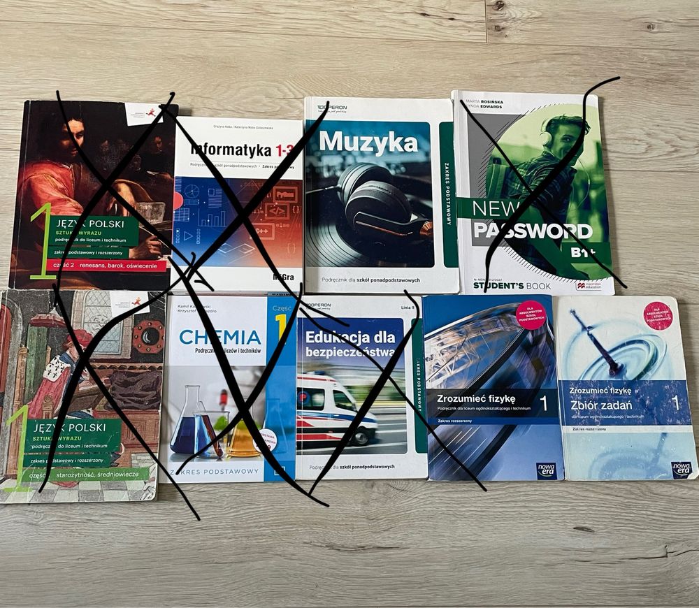 Podręczniki do klasy 1 liceum/technikum