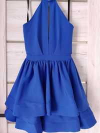 Sukienka balowa niebieska
