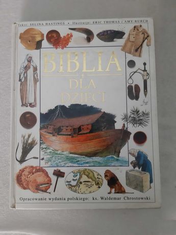 Biblia dla dzieci ilustrowana 1990.r.