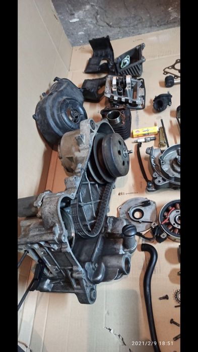Silnik piaggio vespa et4 50