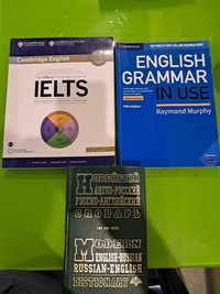 Словарь рус-анг, ielts практикум и грамматика по Мерфи