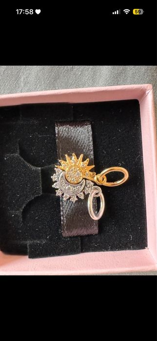 pandora charms slonce ksiezyc